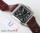 Swiss Grade Replica Cartier Santos 9100 Black Leather Watch (3)_th.jpg